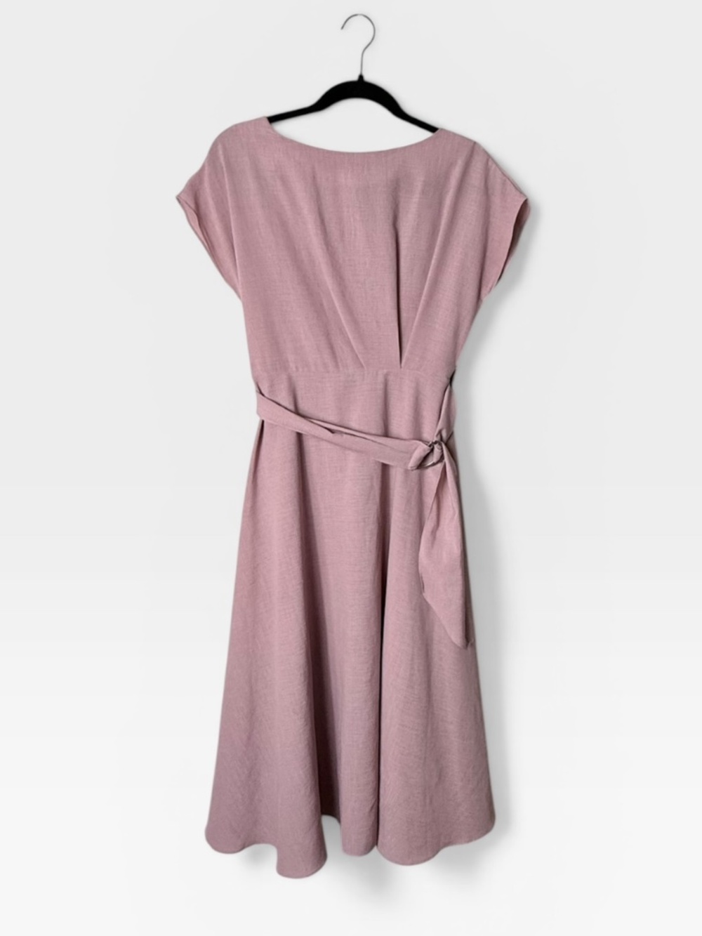 Peridot Dusty Pink Formal Midi Dress Size Small/Medium (P)